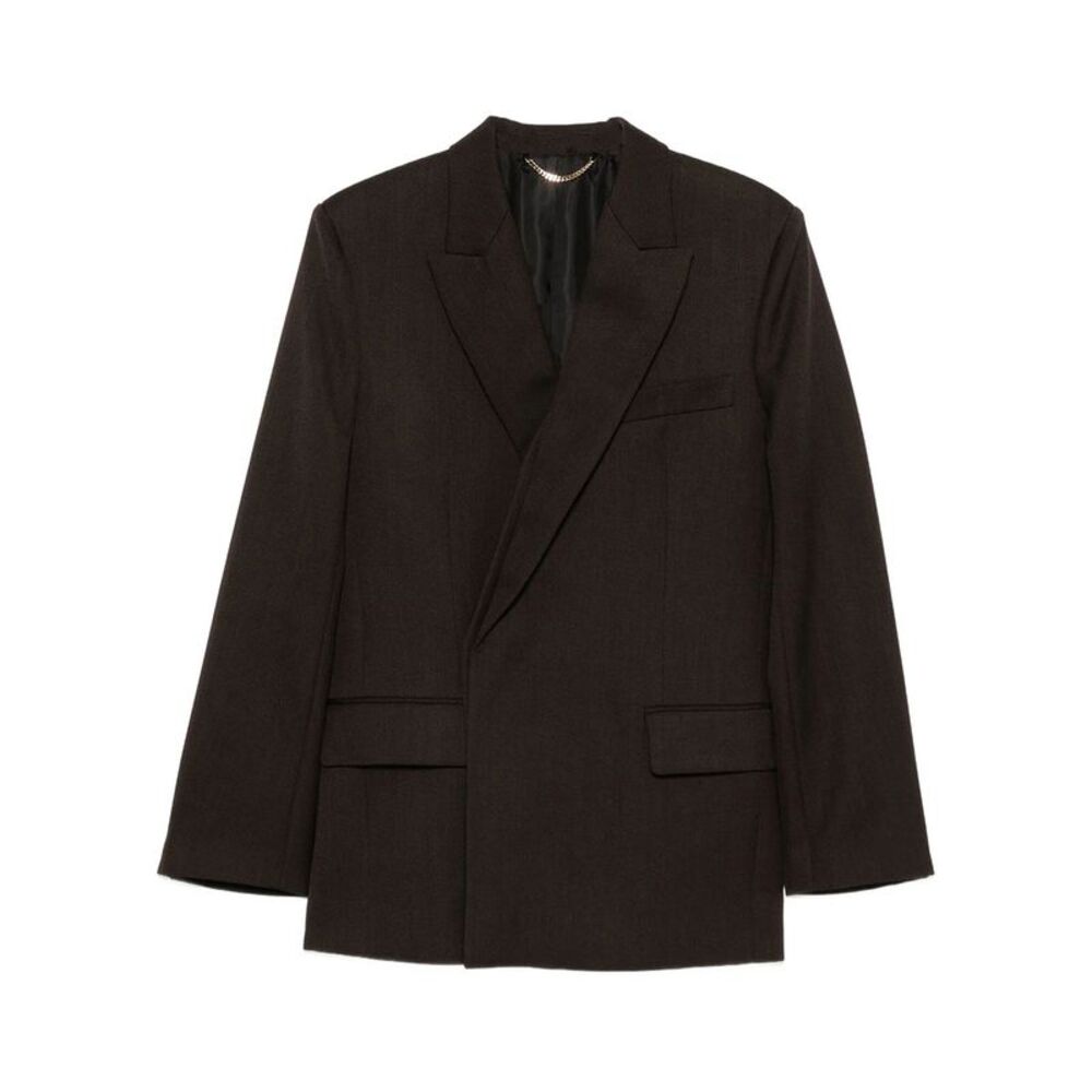 Blazer Monopetto In Twill Mouliné Women